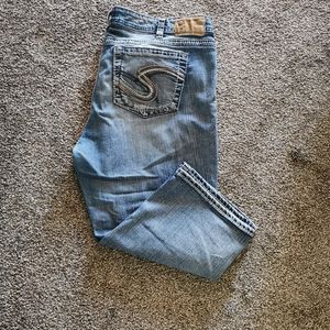 Silver Tuesday Crop Capri